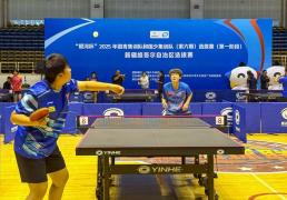 中国乒协2025国青(qīng)国少集(jí)训队新疆选拔賽(sài)在石开賽(sài)