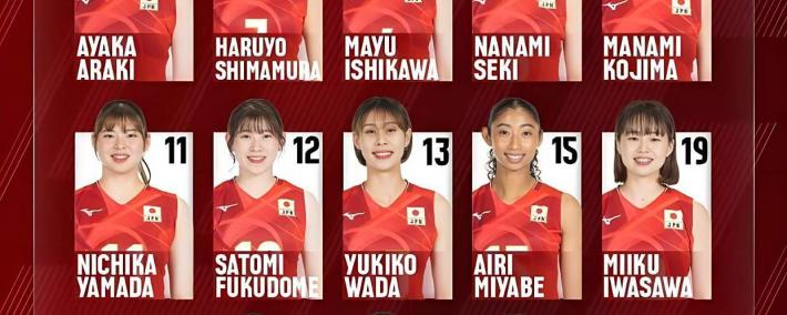 日(rì)本女排参加2025泰国世锦赛名單(dān)出炉！带三个自由(yóu)人有些多此一举
