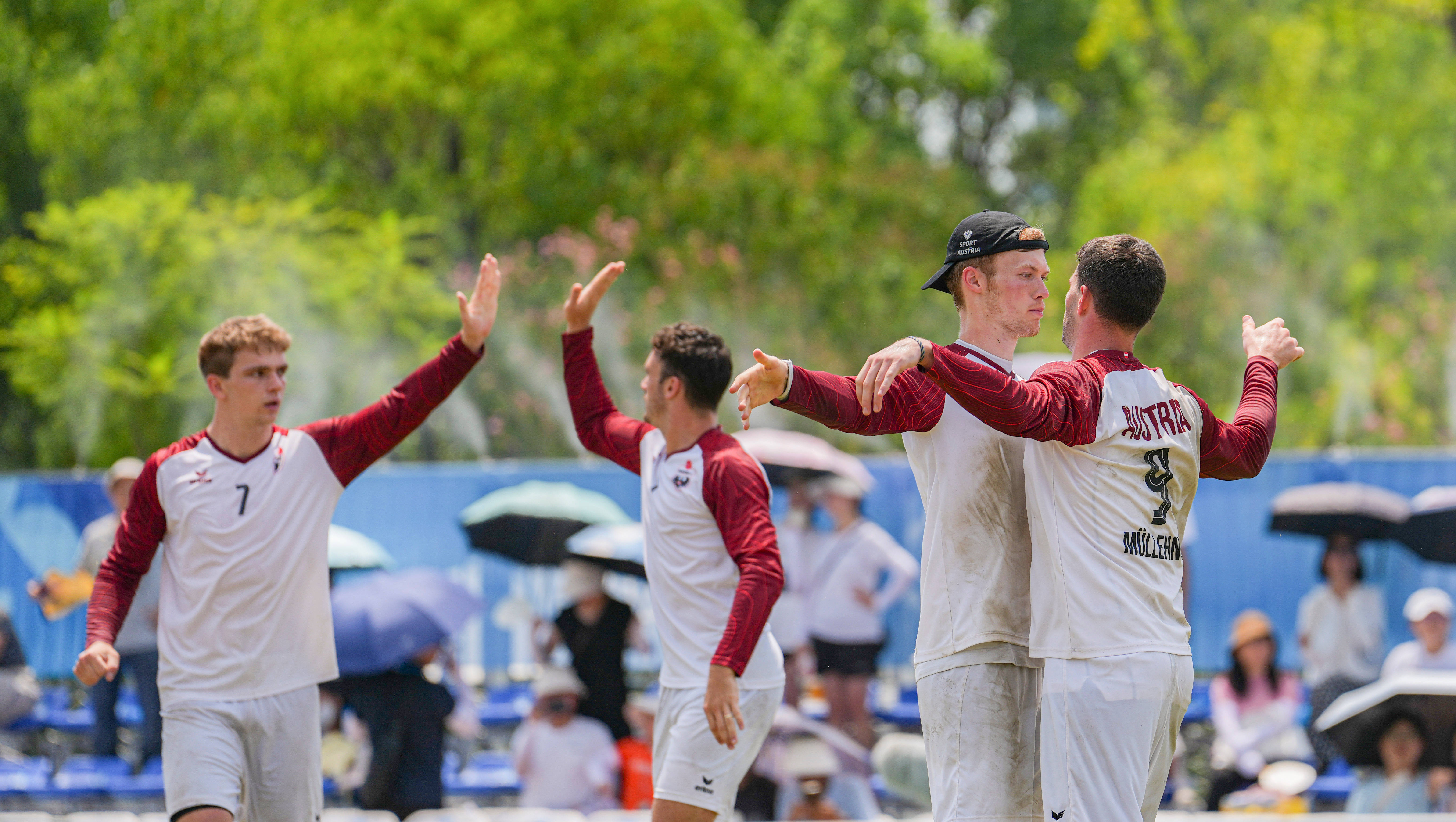 （成都世运会）浮士德球——男子铜牌(pái)赛：奧(ào)地利队获得季军