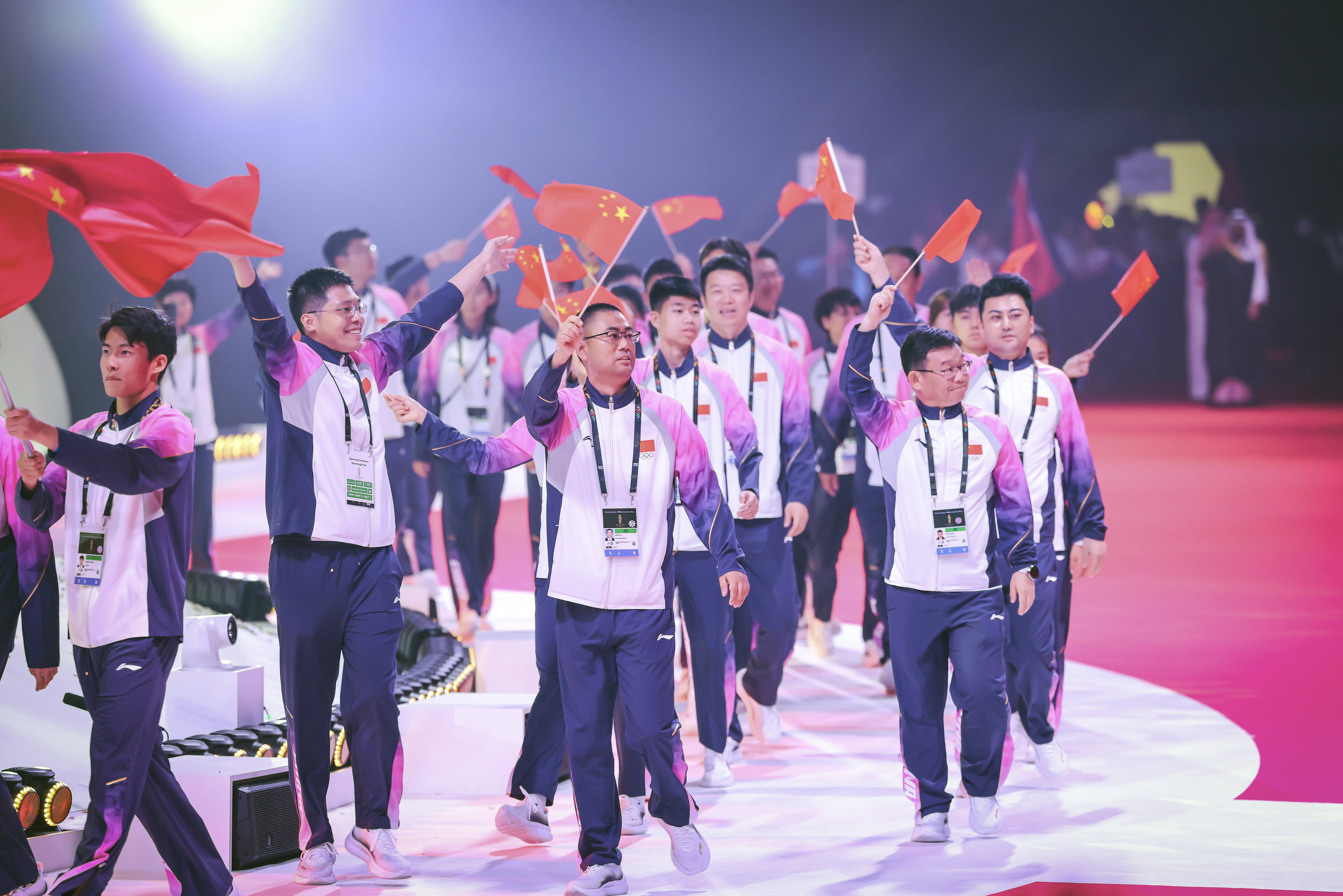 （躰(tǐ)育）第三届亚洲青年运动会在巴林开幕